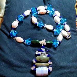 Hand made on of a kind necklace piece from my Heart.